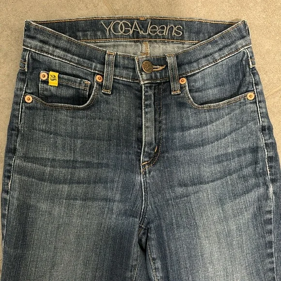 Yoga jeans SWP-1409 blue skinny jeans mid-rise - Picture 2 of 3